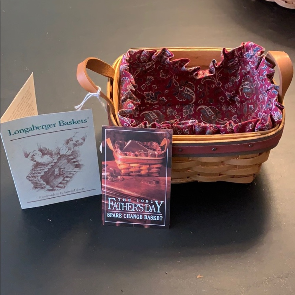 1991 Longaberger Father’s Day Basket - Rare